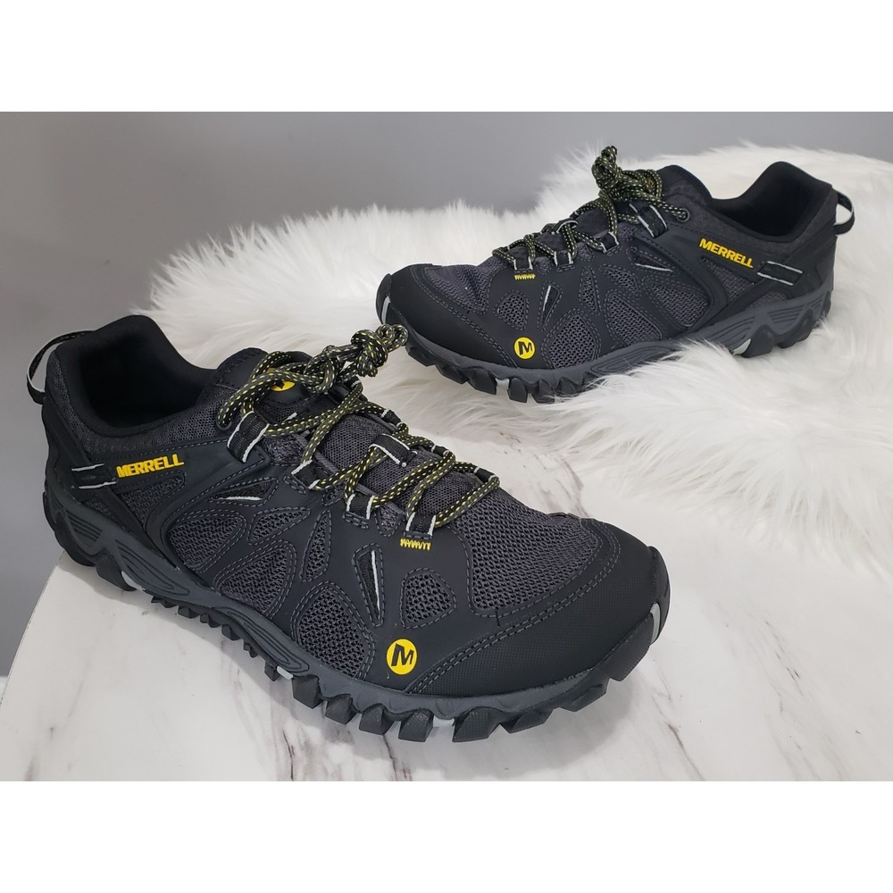 NEW NO BOX 12 All Out Blaze Aero Sport Hiking Water Shoe Sneaker Black merrell